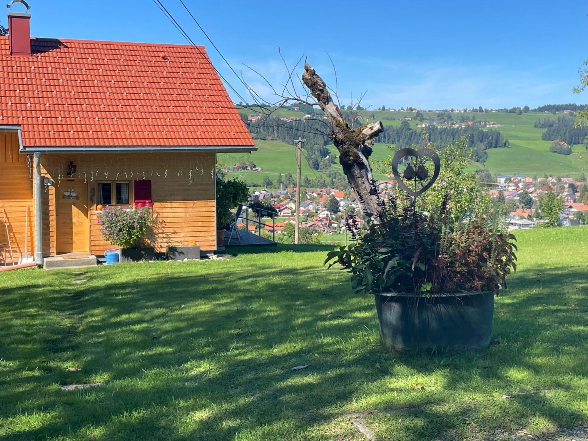 Ferienhaus Talblick Weiler-Simmerberg Exterior foto