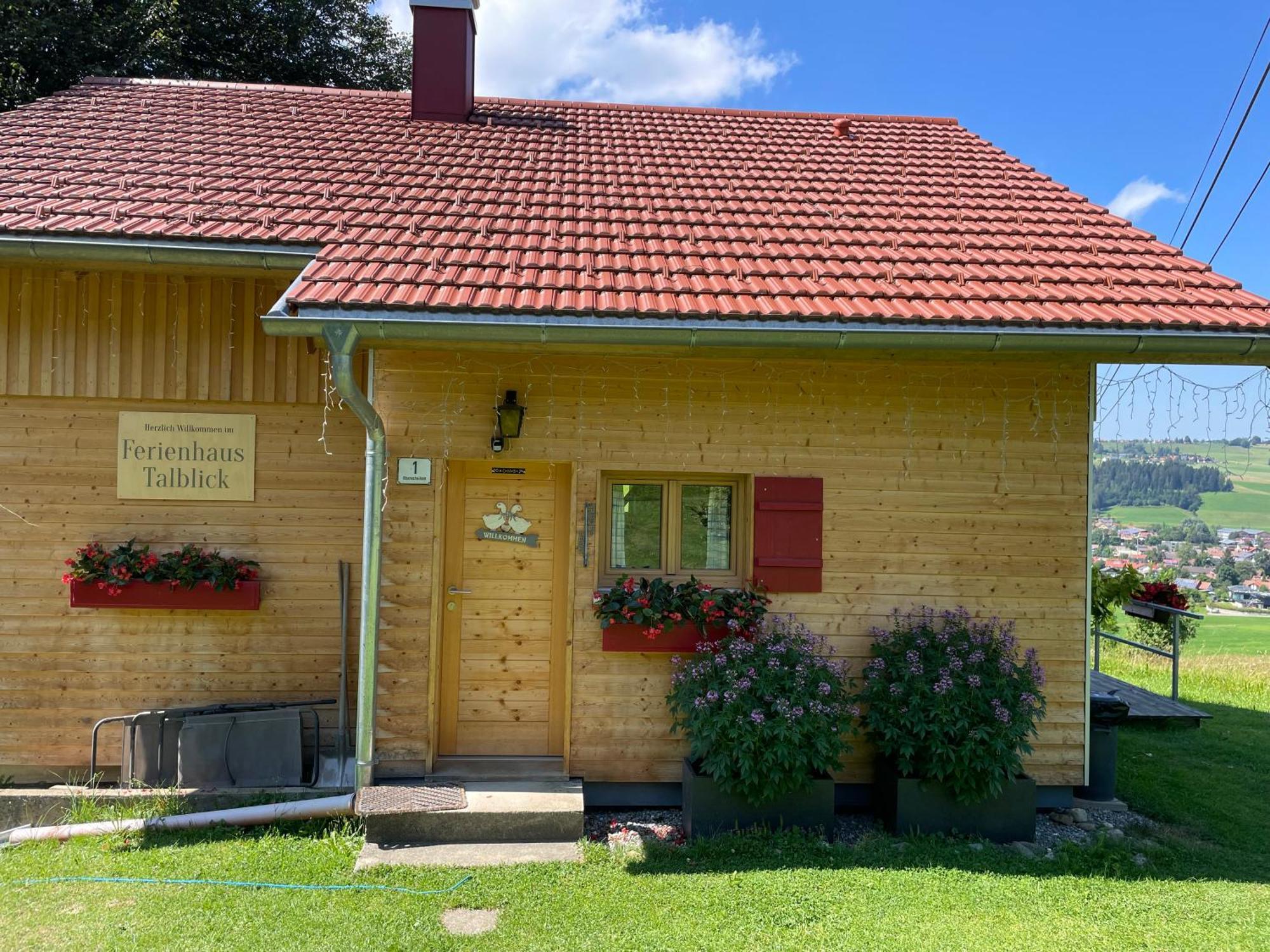 Ferienhaus Talblick Weiler-Simmerberg Exterior foto